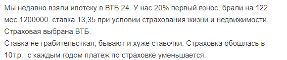 Отзыв2 клиента об оформлении ипотеки