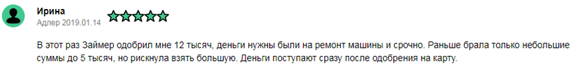 Отзыв2 инвалида о займе